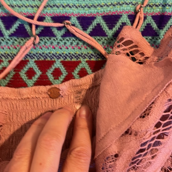 BNWT β¨Free People ONE ADELLA Maxie dress in Ballet in size S π₯ - Picture 4 of 5